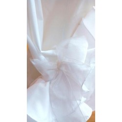 Blusa" Laura" (Lazo beige)