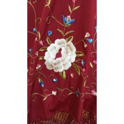 Mantoncillo Flamenco Bordado Mod: 434-B