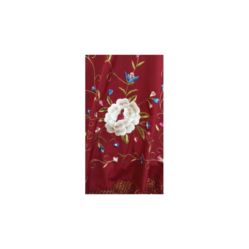 Mantoncillo Flamenco Bordado Mod: 434-B