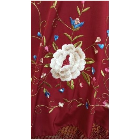 Mantoncillo Flamenco Bordado Mod: 434-B