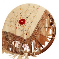 Mantoncillo Flamenco Bordado Mod: 434-B