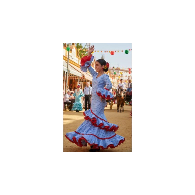Vestido Fantasía Flamenca