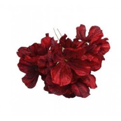 HORQUILLA HORTENSIA ROJA