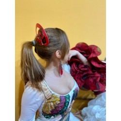 traje de Flamenca pintado a mano Nº 1